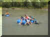 Schools corporate groups can all benefit from Raft Building deveploping team work leadership skills